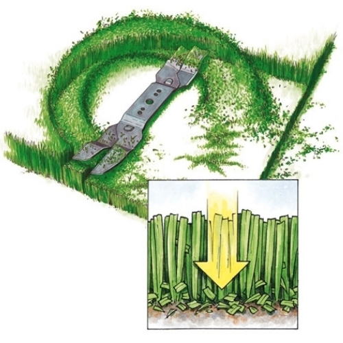 stihl amk 097 wkladka mulczujaca do modeli 95cm mulczowanie trawnika traktorkiem stihl